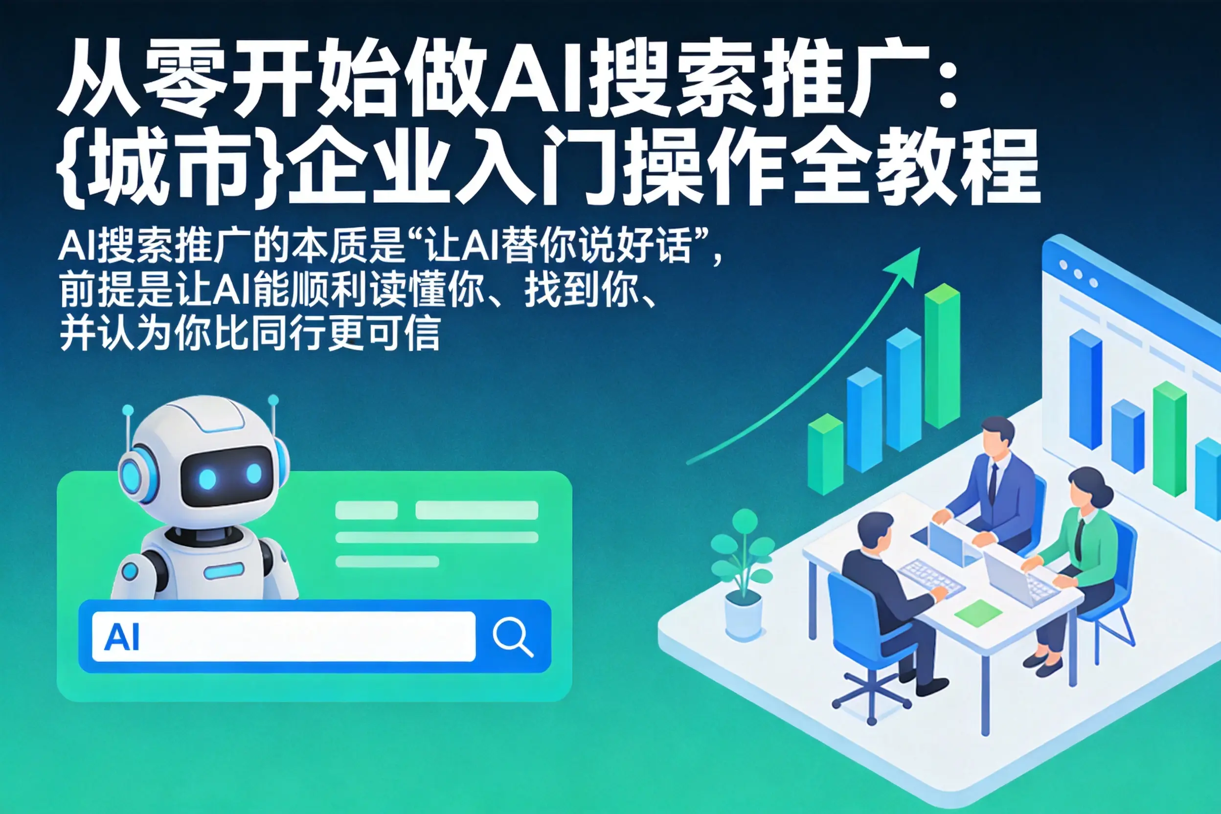 从零开始做AI搜索推广:广安企业入门操作全教程
